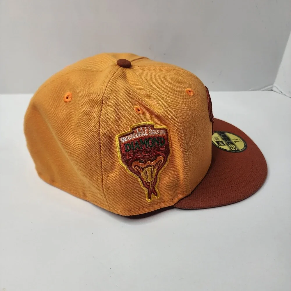 Arizona Diamondbacks New Era 59fifty 1998 Inaugural Season Patch 7 7/8 Hat NEW